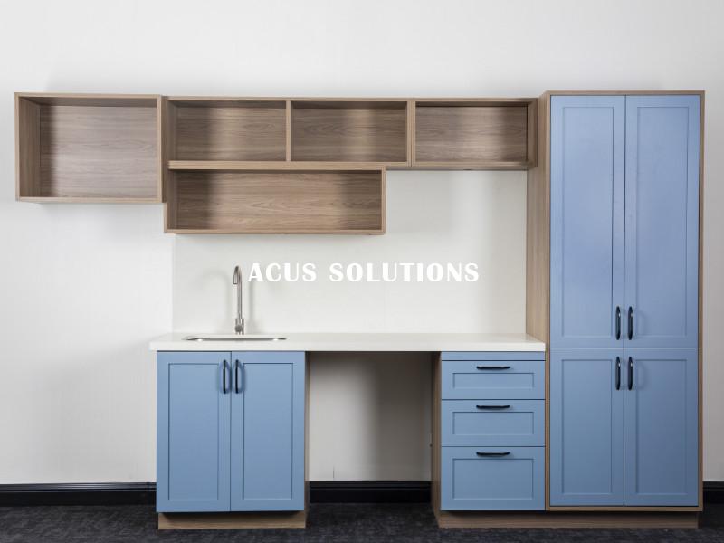 Candlewood Suites Slate / Transitional Scheme Kitchen